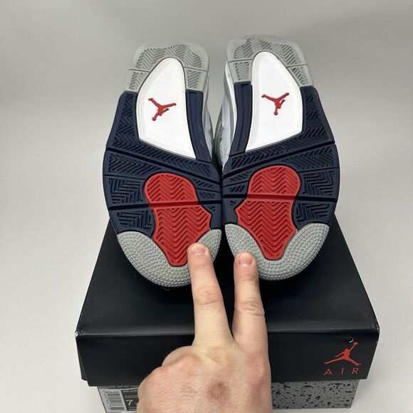 Nike Air Jordan 4 Retro GS “Midnight Navy” 2023 - Picture 7 of 7